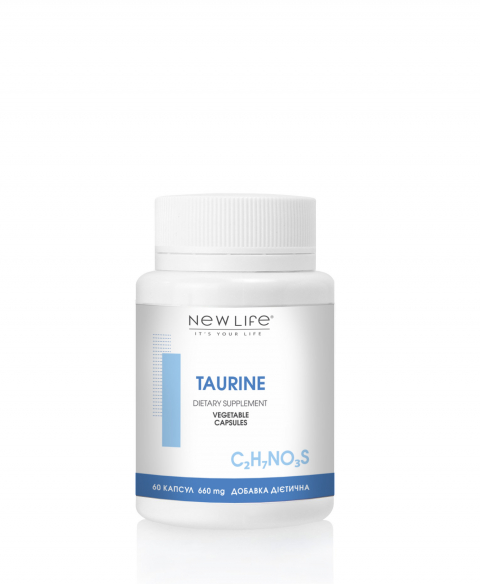 TAURINE | ТАУРИН | 60 РАСТИТЕЛЬНЫХ КАПСУЛ В БАНОЧКЕ